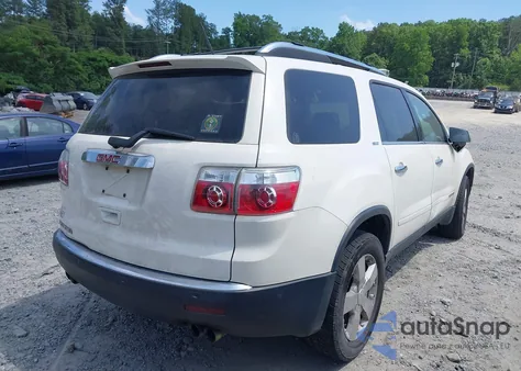 2008 GMC Acadia Slt-1 из США, поврежденный, VIN 1GKER23778J248384